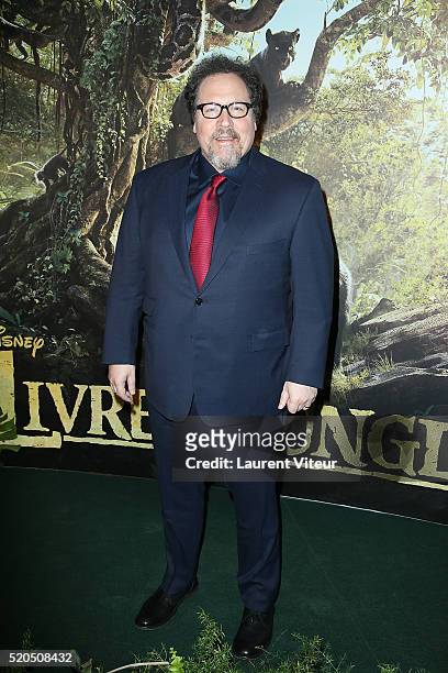 Director Jon Favreau attends Le Livre De La Jungle Paris Premiere at Cinema Pathe Beaugrenelle on April 11, 2016 in Paris, France.