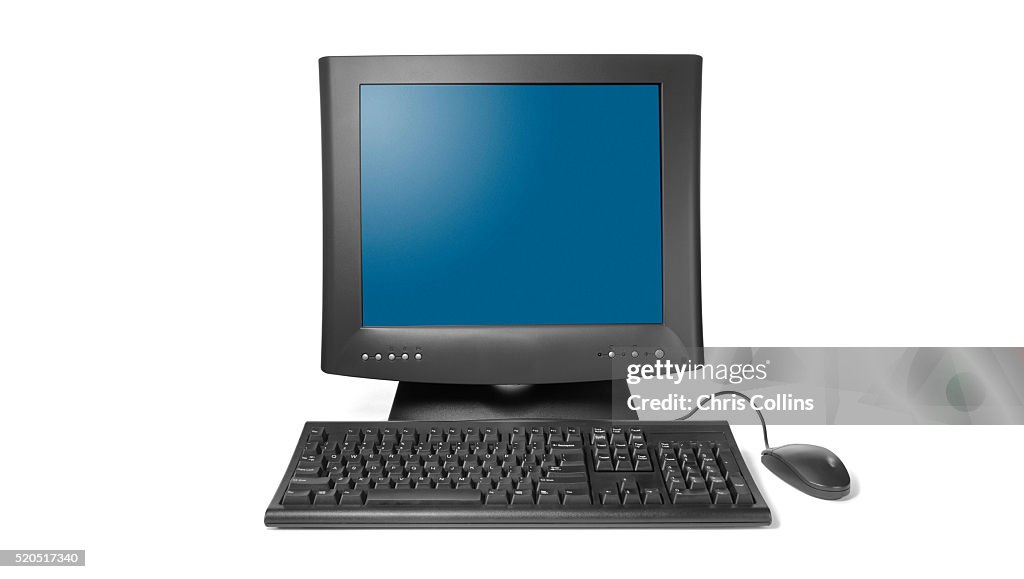 Computer With Mouse High-Res Stock Photo - Getty Images