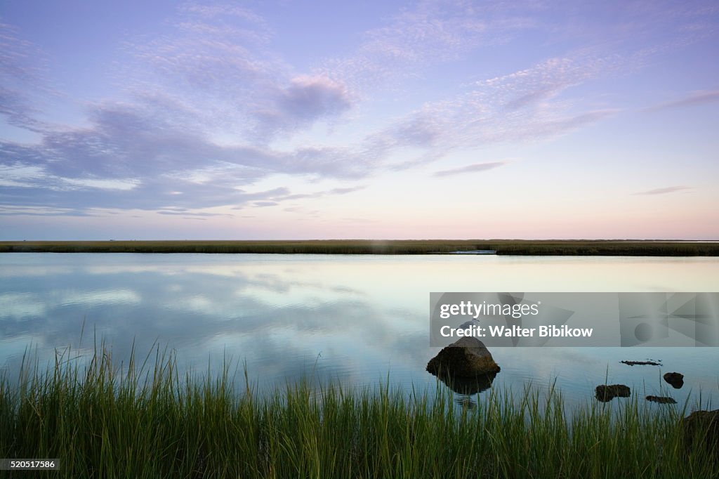 Salt Pond and Nauset Marsh at Cape Cod National Seashore