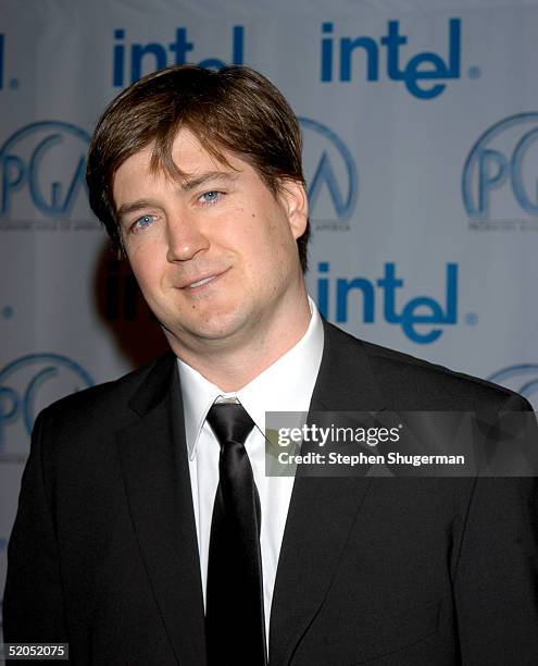 Producer Bill Lawrence arrives at the 16th Annual Producers Guild Awards at Culver Studios on January 22, 2005 in Culver City, California.