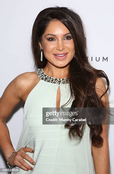 Saye Yabandeh attends the New York Premiere of 'CRIMINAL' at AMC Loews Lincoln Square 13 theater on April 11, 2016 in New York City.