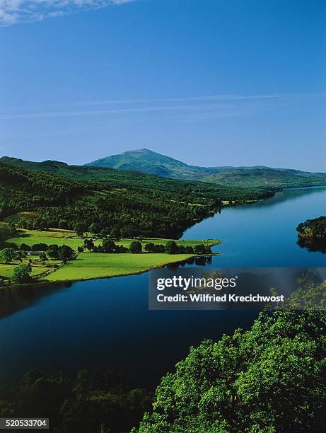 loch tummel, scotland, great britain - loch tummel stock pictures, royalty-free photos & images