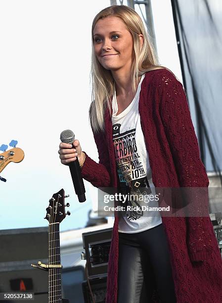 Kaylor Cox performs at County Thunder Music Festivals Arizona - Day 4 on April 10, 2016 in Florence, Arizona.