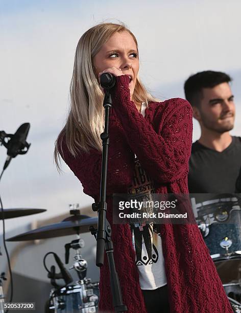 Kaylor Cox performs at County Thunder Music Festivals Arizona - Day 4 on April 10, 2016 in Florence, Arizona.