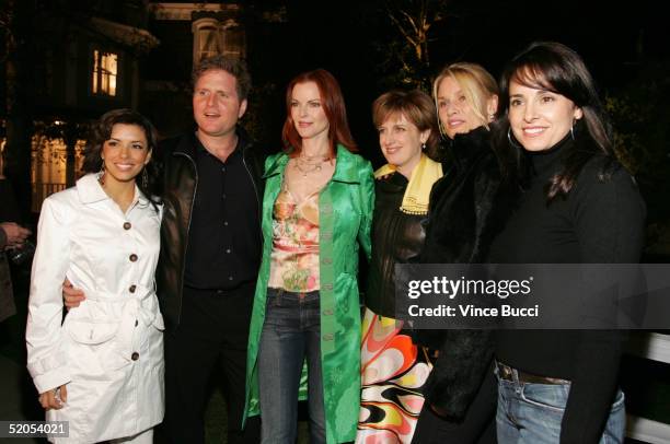 Actress Eva Longoria, President ABC Primetime Entertainment Stephen McPherson, actress Marcia Cross, Co-Chairman Disney Media Networks and President,...