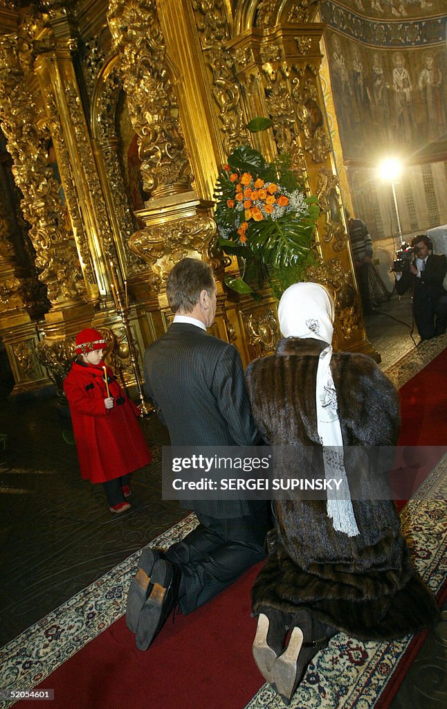 Newly inaugurated Ukrainian President Vi