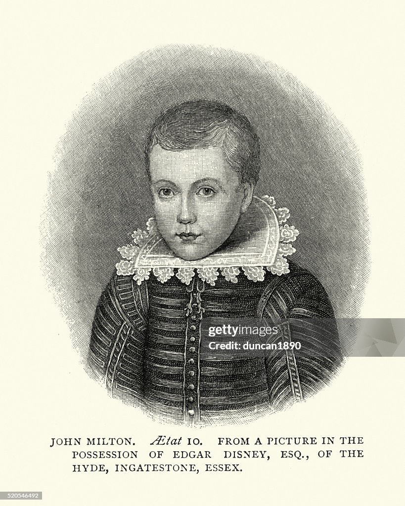 Portrait von John Milton