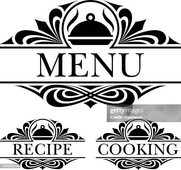 Menu Divide Line Ornate Menu Divider High-Res Vector Graphic - Getty Images