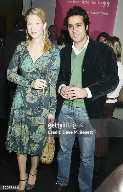Lady Gabriella Windsor and boyfriend Aatish Taseer attend the Tsunami Relief Party - thrown by Vanity Fair editor Henry Porter and Burberry - at the...