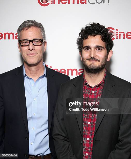 Producer Bradley Fuller and director David Green attend the CinemaCon 2016 Gala Opening Night Event: Paramount Pictures Highlights its 2016 Summer...