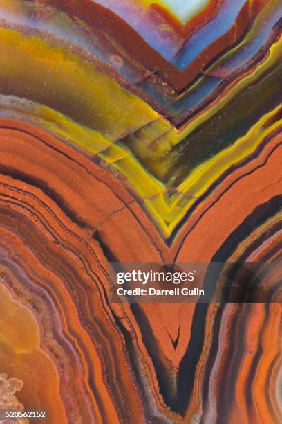 close ups of fortification on crazy lace agate - lace_agate stock pictures, royalty-free photos & images