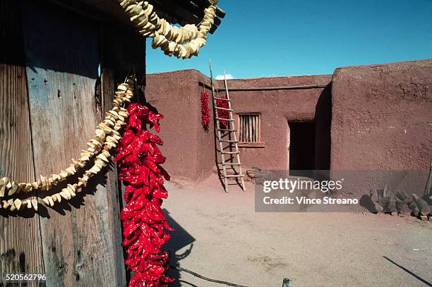 Chilli Ladder 107 Adobe House And Ladder Stock Photos, High-Res Pictures, and Images ...