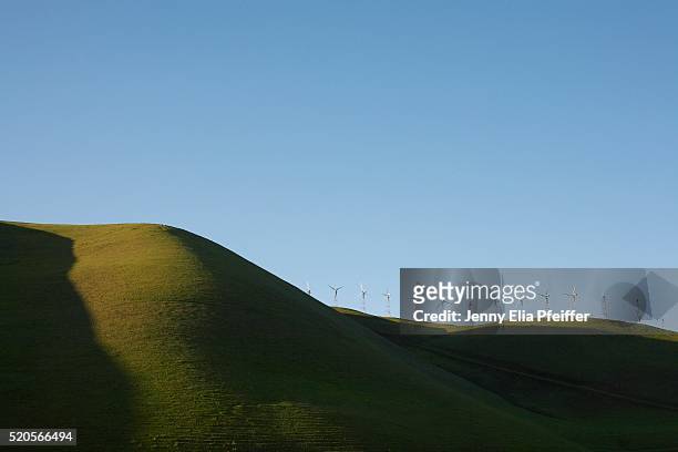 wind farm - jenny hill stock-fotos und bilder