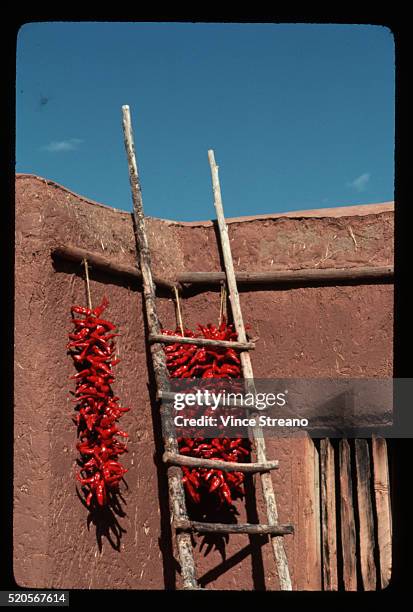 Chilli Ladder 107 Adobe House And Ladder Stock Photos, High-Res Pictures, and Images ...
