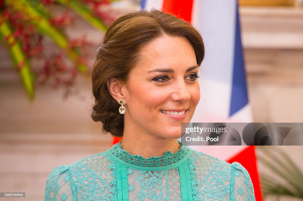 The Duke And Duchess Of Cambridge Visit India And Bhutan - Day 3