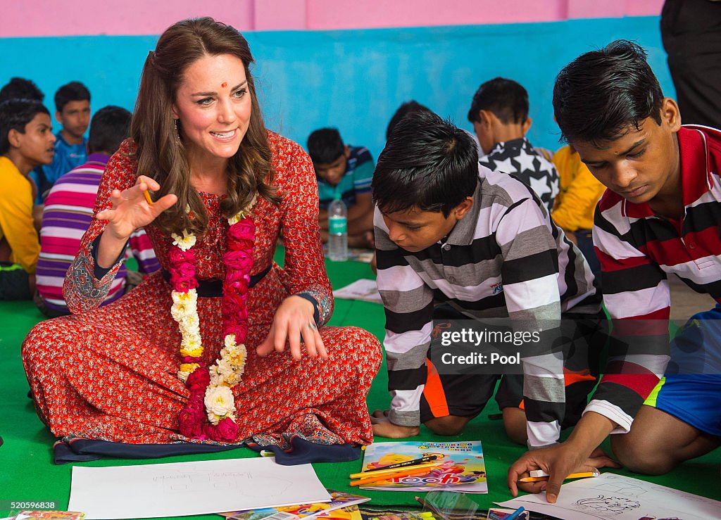 The Duke and Duchess Of Cambridge Visit India and Bhutan - Day 3