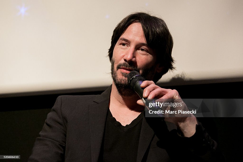 "Side by Side" Paris Screening with Keanu Reeves At Hotel Royal Monceau