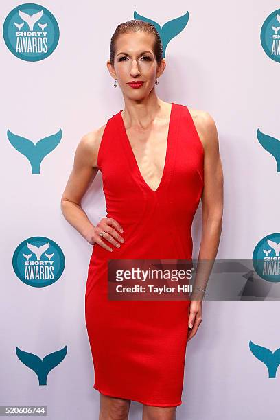 Alysia Reiner attends the 2016 Shorty Awards at The New York Times Center on April 11, 2016 in New York City.