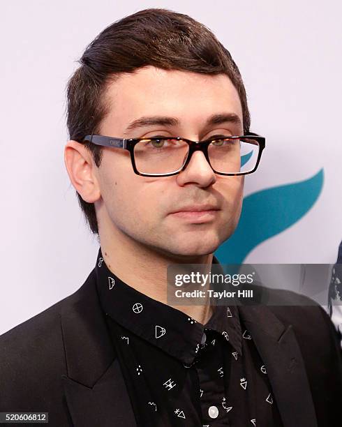 Christian Siriano attends the 2016 Shorty Awards at The New York Times Center on April 11, 2016 in New York City.