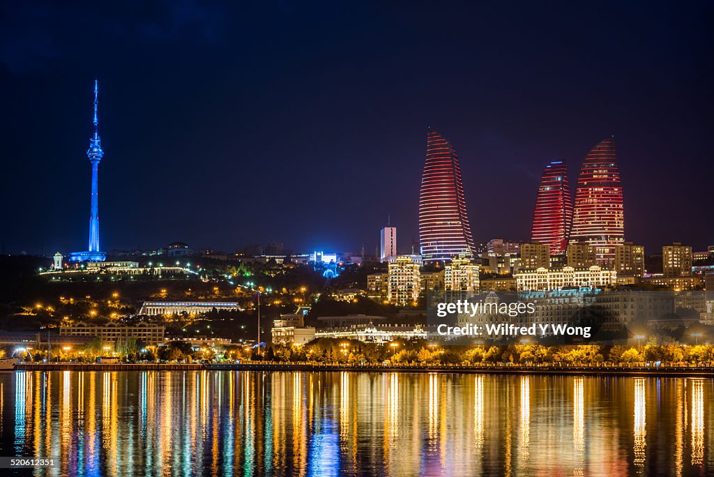 Baku skyline