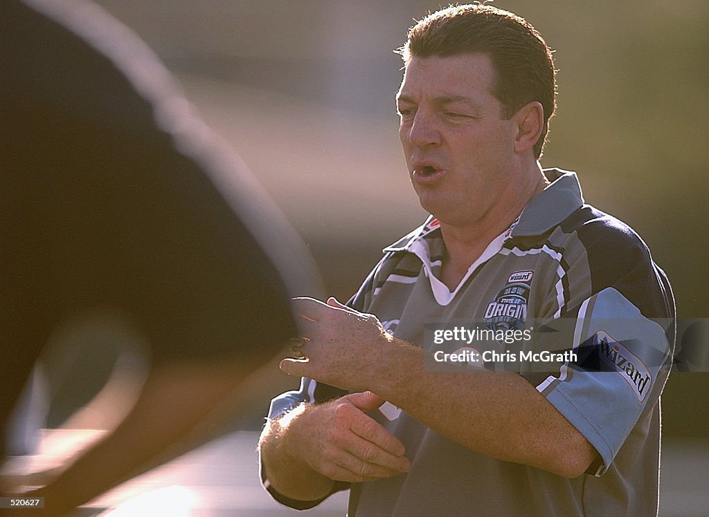 NSW Blues Origin Training