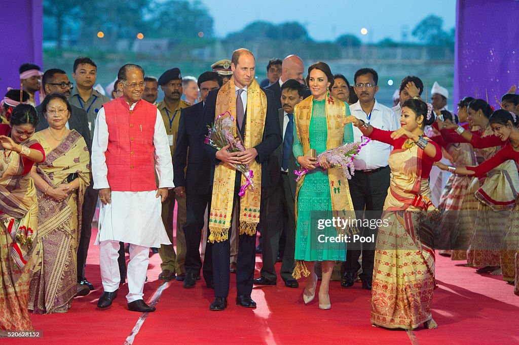 The Duke & Duchess Of Cambridge Visit India & Bhutan - Day 3