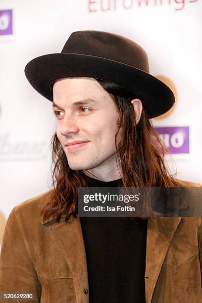 James Bay attends the Echo Award 2016 on April 07, 2016 in Berlin, Germany.