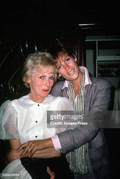 1980s: Jamie Lee Curtis and her mom Janet Leigh circa 1980s in New York City.