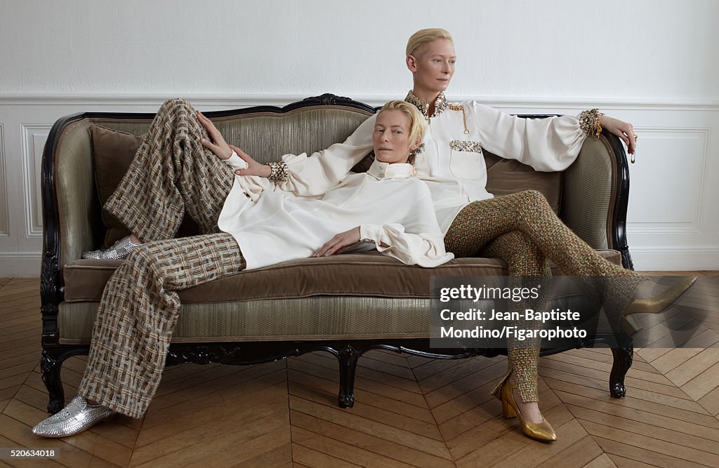 Tilda Swinton, Madame Figaro, March 25, 2016