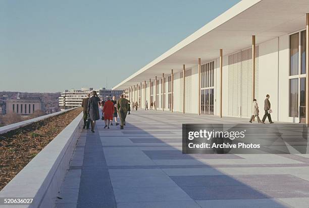 The John F. Kennedy Center for the Performing Arts in Washington, DC, USA, 1972.