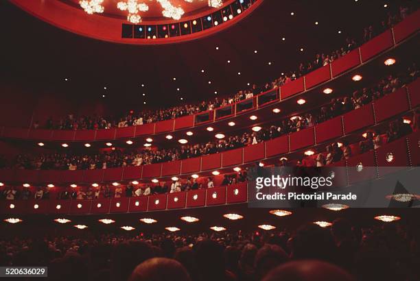 The newly-opened John F. Kennedy Center for the Performing Arts in Washington, DC, USA, 1971.