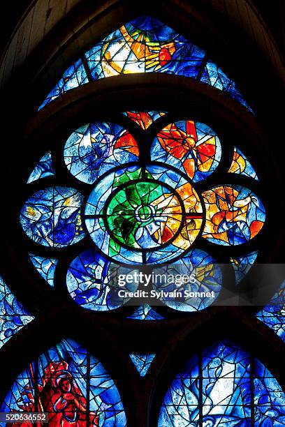 notre-dame de reims cathedral, france - reims stock-fotos und bilder