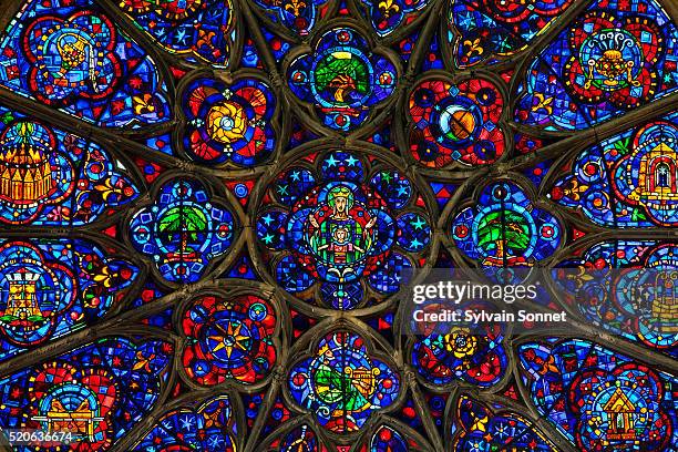 notre-dame de reims cathedral, france - catholic religion stock pictures, royalty-free photos & images