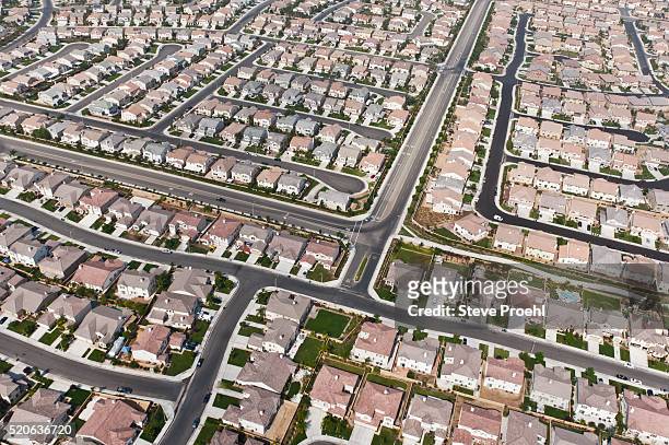 tract housing - san bernardino california stockfoto's en -beelden