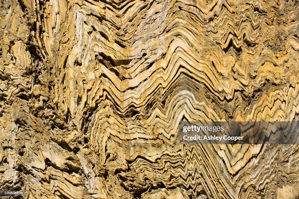 Metamorphic Rocks California Folded Metamorphic Rock In Kings Canyon National Park California Usa ...