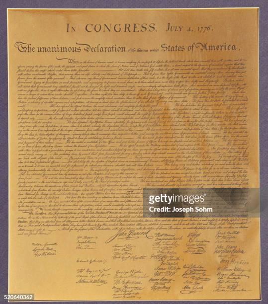 declaration of independence - constitution - fotografias e filmes do acervo
