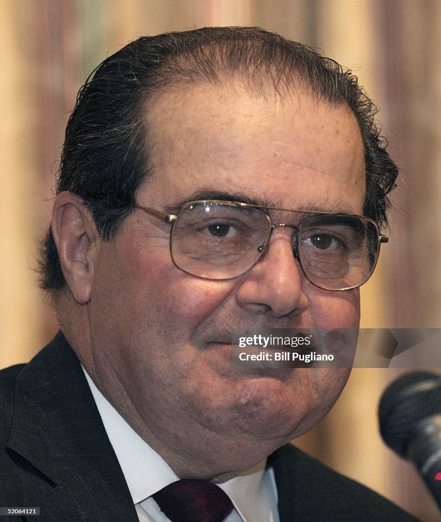 Supreme Court Justice Antonin Scalia Discusses Religion And The Constitution