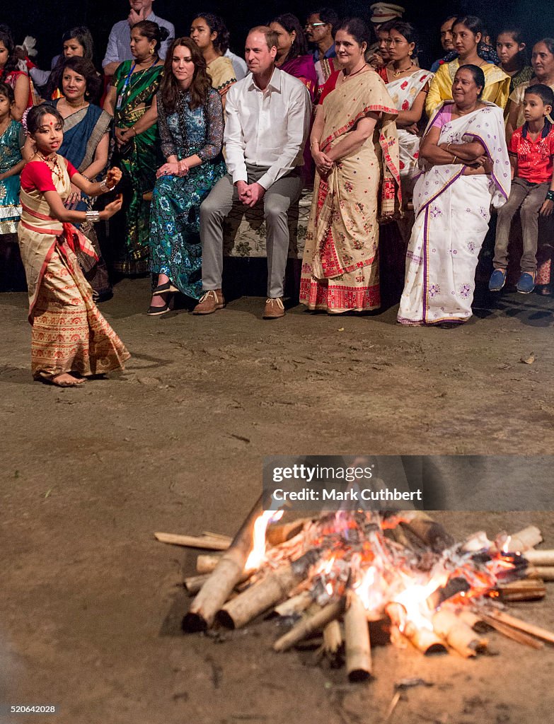 The Duke and Duchess Of Cambridge Visit India and Bhutan - Day 3