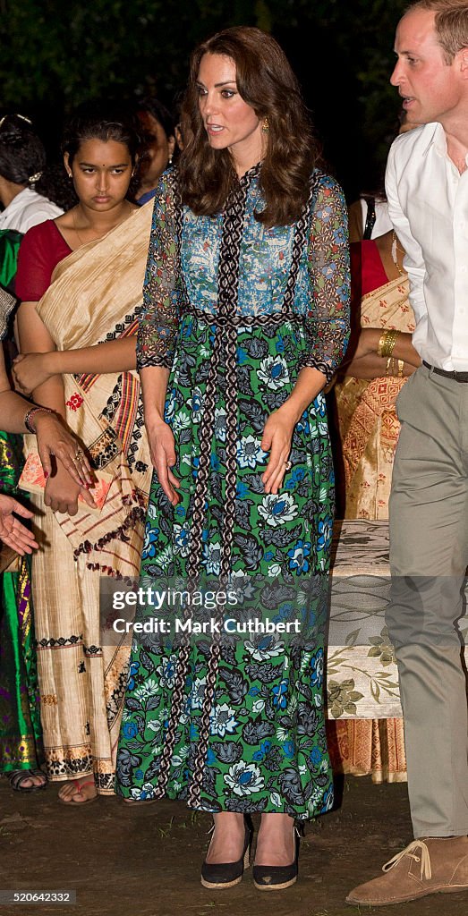 The Duke and Duchess Of Cambridge Visit India and Bhutan - Day 3