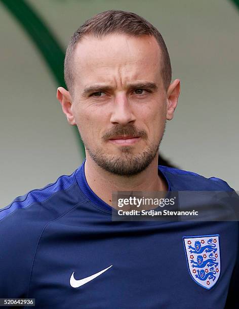 Head coach Mark Sampson of England looks on before the UEFA Women's European Championship Qualifier match between Bosnia and Herzegovina and England...