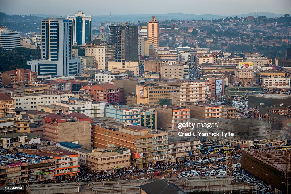 Kampala cityscape