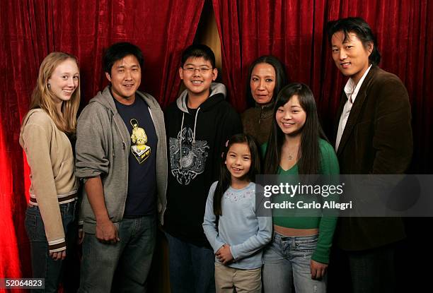 Actress Jackson Budinger, director Michael Kang, actor Jeffrey Chyau, actress Alexia Chang, actress Jade Wuu, actress Samantha Futerman and actor...