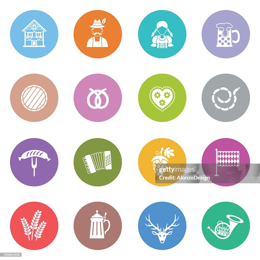 Oktoberfest-Icons