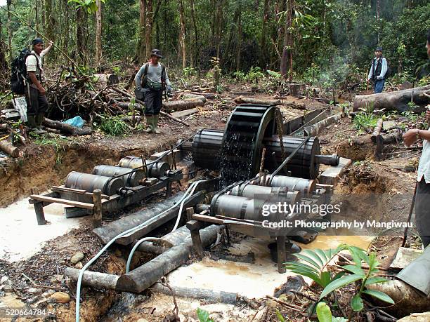 mercury contamination - gold vein stock pictures, royalty-free photos & images
