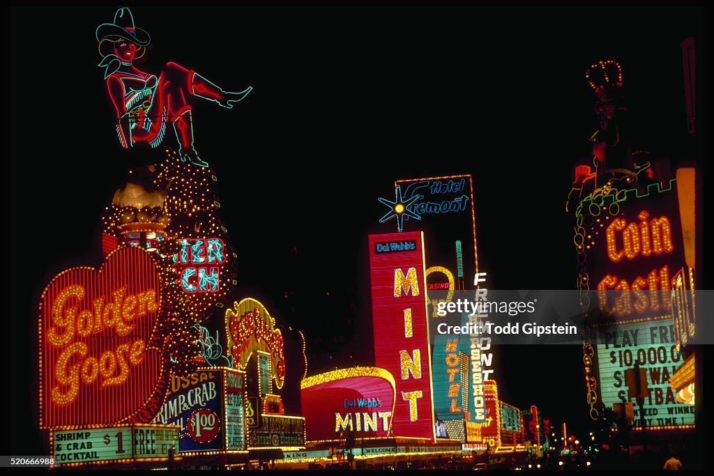 Neon Signs on Las Vegas Boulevard