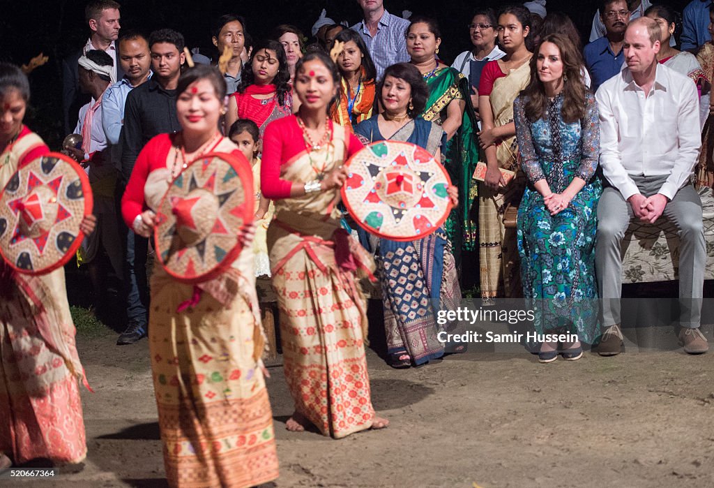 The Duke & Duchess Of Cambridge Visit India & Bhutan - Day 3