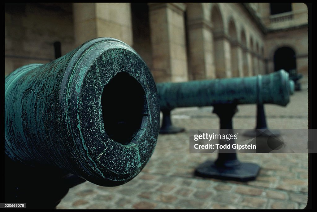 Cannons at Les Invalides