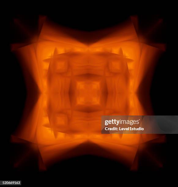 a geometric pattern of a flame - flame pattern stock pictures, royalty-free photos & images