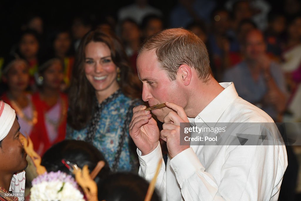 The Duke & Duchess Of Cambridge Visit India and Bhutan - Day 3