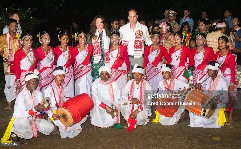 The Duke & Duchess Of Cambridge Visit India & Bhutan - Day 3